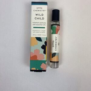 Good Chemistry Wild Child Rollerball Perfume With Essential Oils 0.25oz NIB